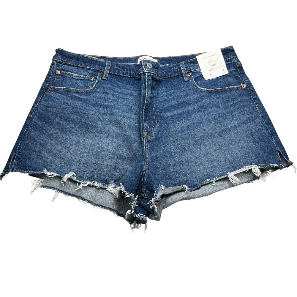 Abercrombie & Fitch The Cutoff Shorts High Rise 35 20 Women's Denim